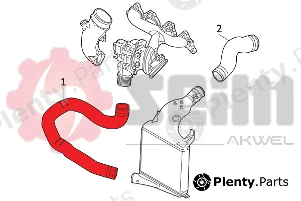 Seim 981883 — Charge Air Hose