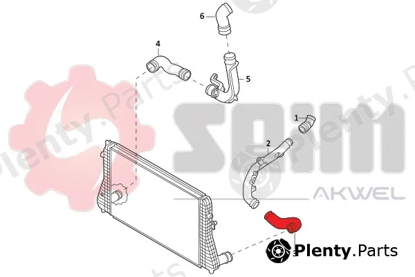 Seim 981983 — Charge Air Hose