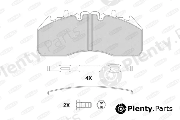 Beral 2921829004145674 — Brake Pad Set, disc brake