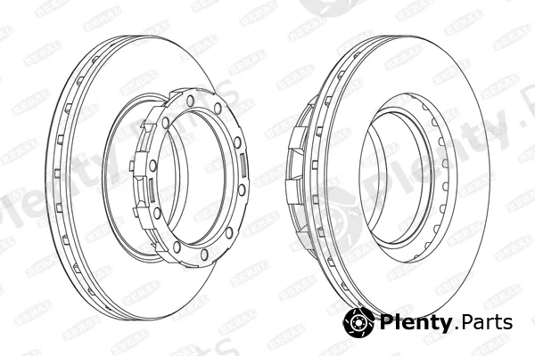 Beral BCR168A — Brake Disc