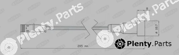 Beral FAI205 — Warning Contact, brake pad wear