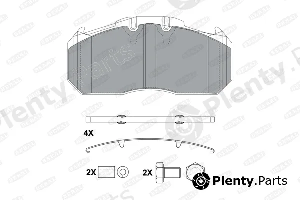 Beral BCV29131BK — Brake Pad Set, disc brake