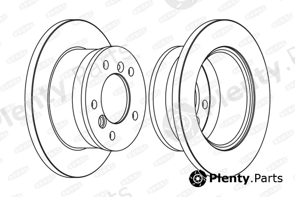 Beral BCR229A — Brake Disc