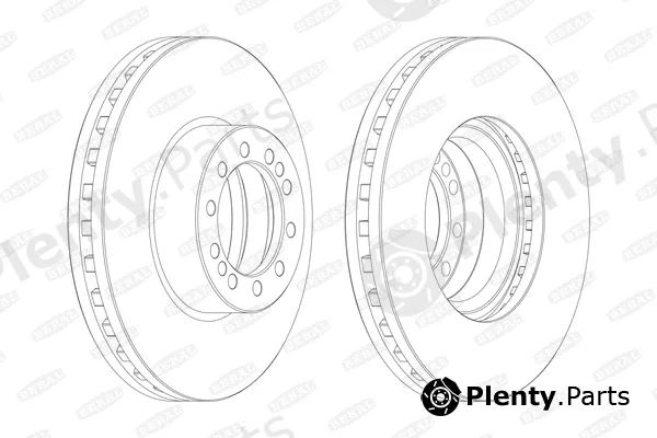 Beral BCR257A — Brake Disc