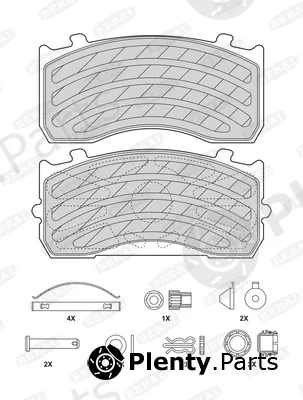 Beral BCV29183TK — Brake Pad Set, disc brake