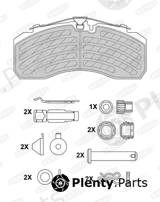 Beral 2925330004145674 — Brake Pad Set, disc brake
