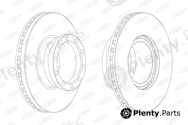 Beral BCR146A — Brake Disc