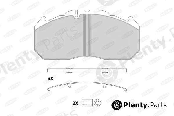 Beral 2921028004145684 — Brake Pad Set, disc brake