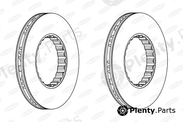 Beral BCR259A — Brake Disc