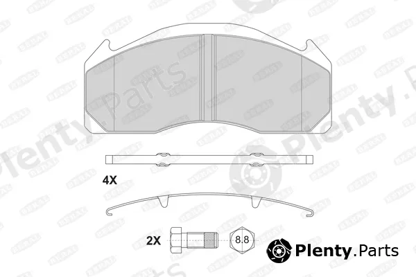 Beral 2912529004145624 — Brake Pad Set, disc brake