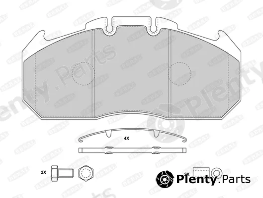 Beral 2913130004195684 — Brake Pad Set, disc brake