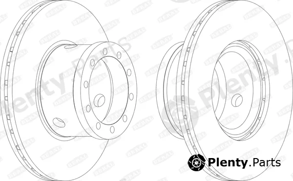 Beral BCR101A — Brake Disc