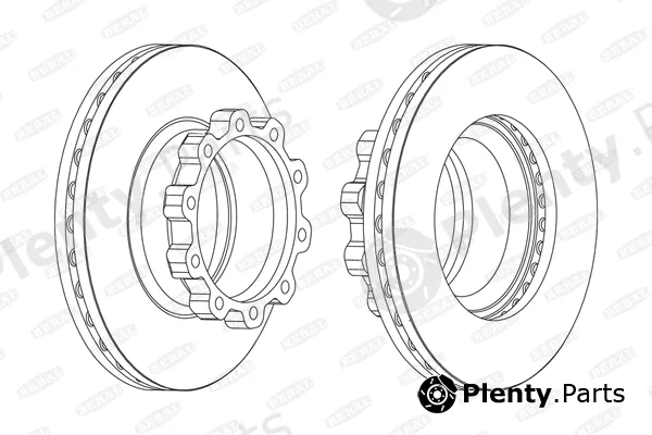 Beral BCR170A — Brake Disc