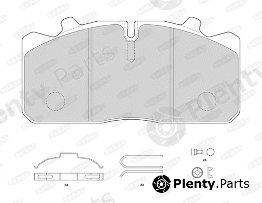 Beral 2908826004195684 — Brake Pad Set, disc brake