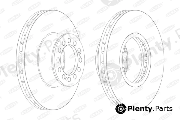 Beral BCR214A — Brake Disc