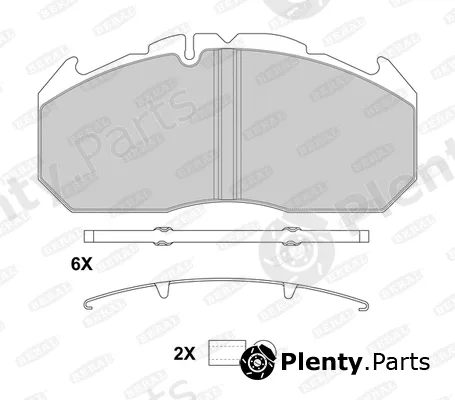 Beral 2903028004145674 — Brake Pad Set, disc brake