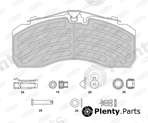 Beral 2925330004145504 — Brake Pad Set, disc brake