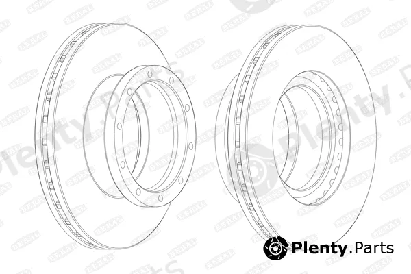 Beral BCR145A — Brake Disc