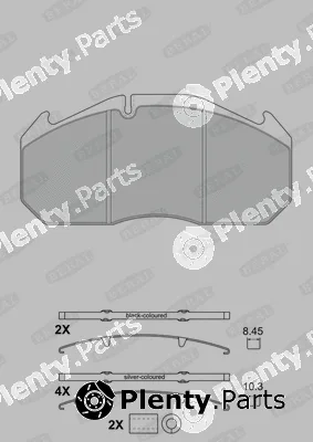 Beral 2905330004105394 — Brake Pad Set, disc brake
