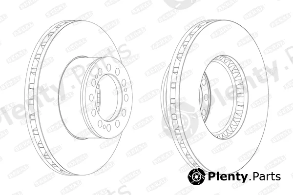 Beral BCR181A — Brake Disc