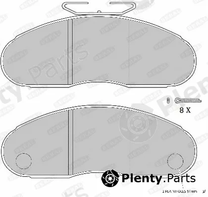 Beral 2907117004017083 — Brake Pad Set, disc brake