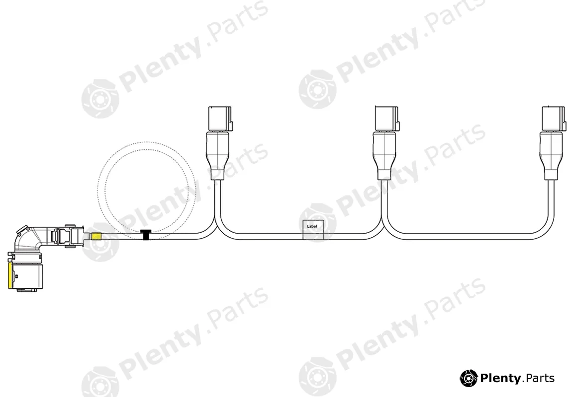 Vignal D14884 — Cable Set FCA - Harness