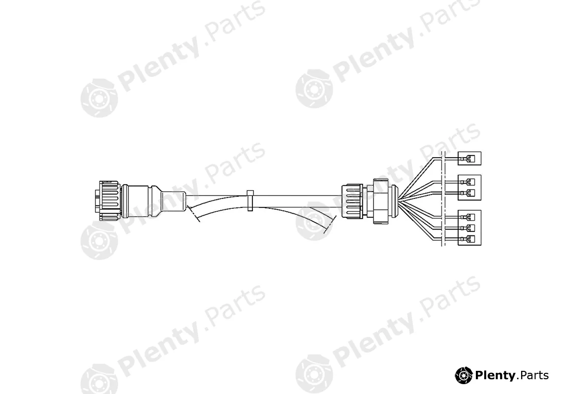 Vignal D11626 — Cable Set, tail light assembly FCA - Harness