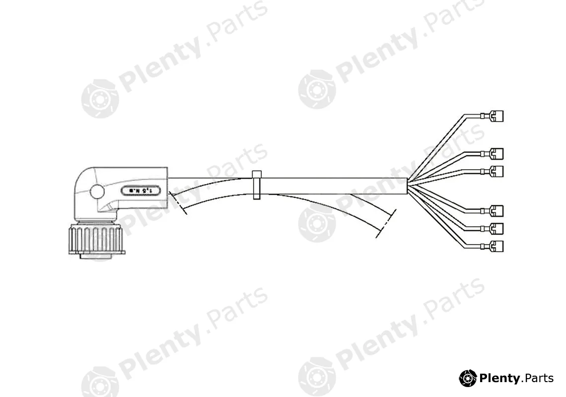 Vignal 280049 — Cable Set, tail light assembly FCA - Harness