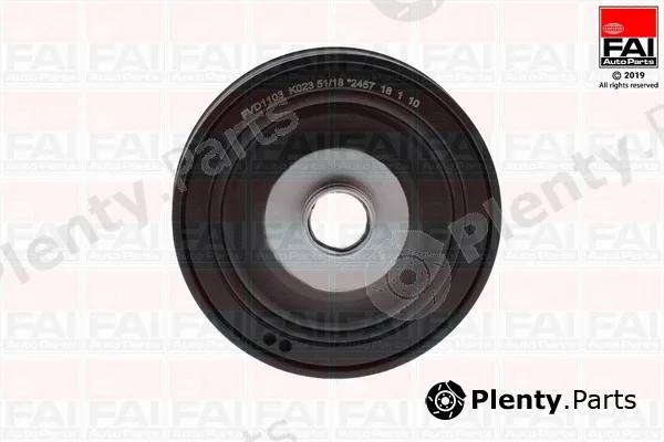 FAI AutoParts FVD1103 — Belt Pulley, crankshaft