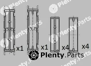 FAI AutoParts BM1033-025 — Crankshaft Bearing