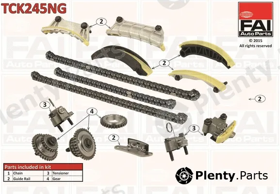 FAI AutoParts TCK245NG — Timing Chain Kit
