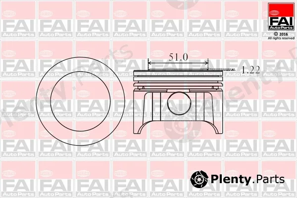 FAI AutoParts PK9-000 — Piston