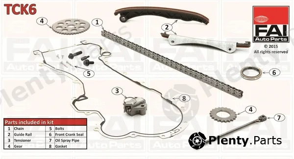 FAI AutoParts TCK6 — Timing Chain Kit