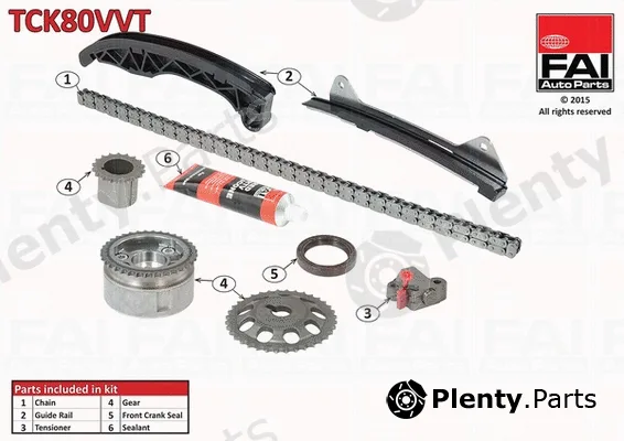 FAI AutoParts TCK80VVT — Timing Chain Kit