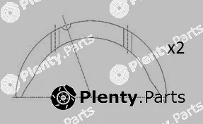 FAI AutoParts BT3008-STD — Thrust Washer, crankshaft