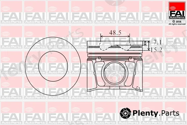 FAI AutoParts PK10-000 — Piston