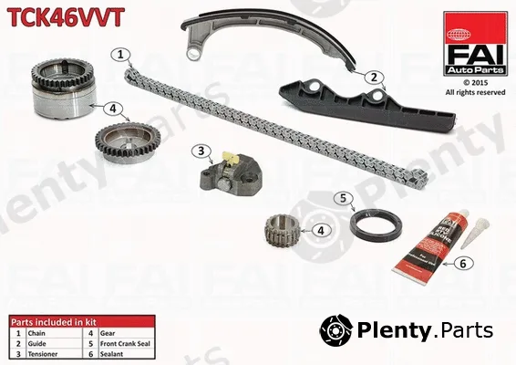 FAI AutoParts TCK46VVT — Timing Chain Kit