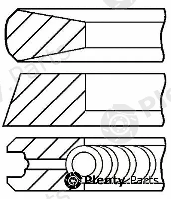 FAI AutoParts PR25-000 — Piston Ring Kit