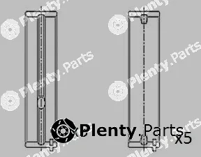 FAI AutoParts BM1031-025 — Crankshaft Bearing