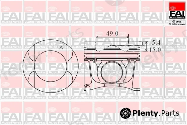 FAI AutoParts PK20-000 — Piston