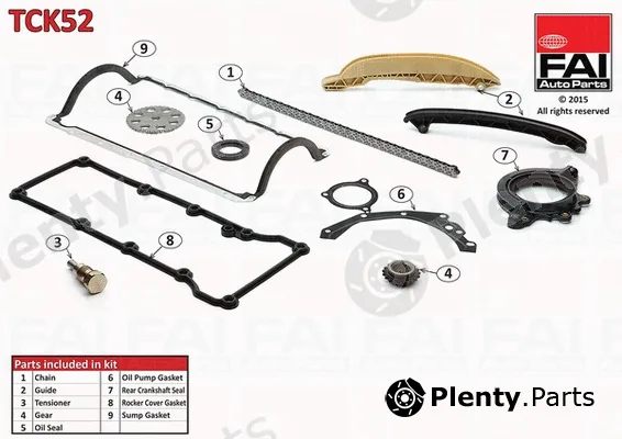 FAI AutoParts TCK52 — Timing Chain Kit