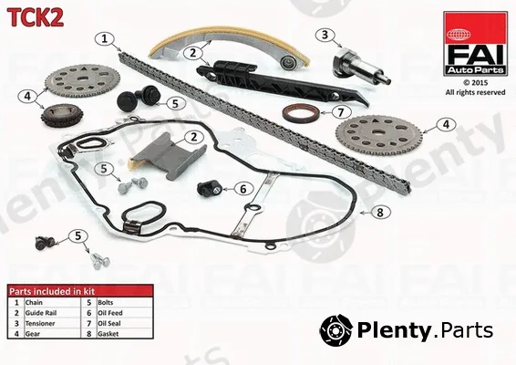 FAI AutoParts TCK2 — Timing Chain Kit