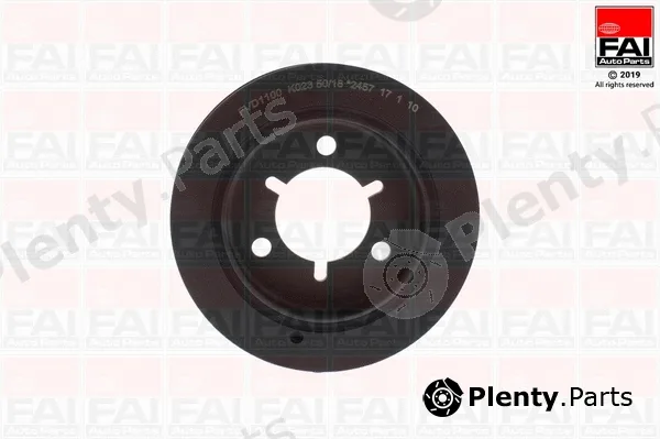 FAI AutoParts FVD1100 — Belt Pulley, crankshaft