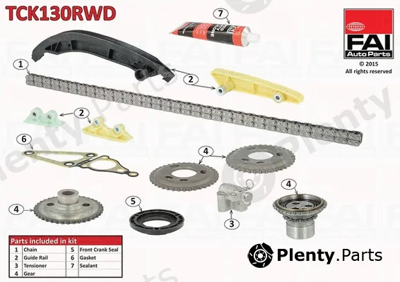 FAI AutoParts TCK130RWD — Timing Chain Kit