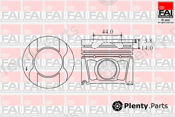 FAI AutoParts PK15-000 — Piston