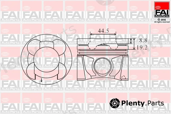 FAI AutoParts PK17-000 — Piston