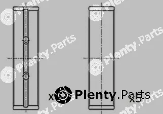 FAI AutoParts BM1027-025 — Crankshaft Bearing