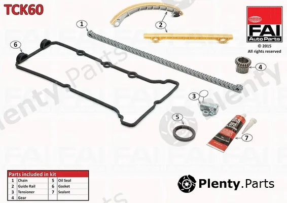 FAI AutoParts TCK60 — Timing Chain Kit