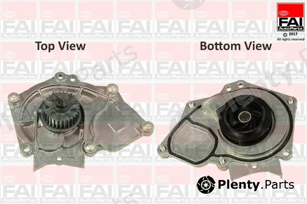 FAI AutoParts WP6656 — Water Pump, engine cooling