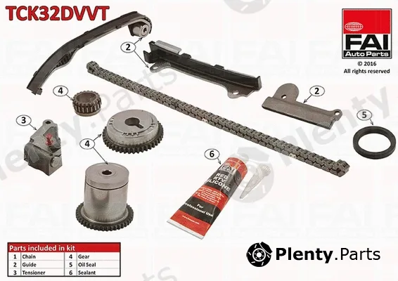 FAI AutoParts TCK32DVVT — Timing Chain Kit
